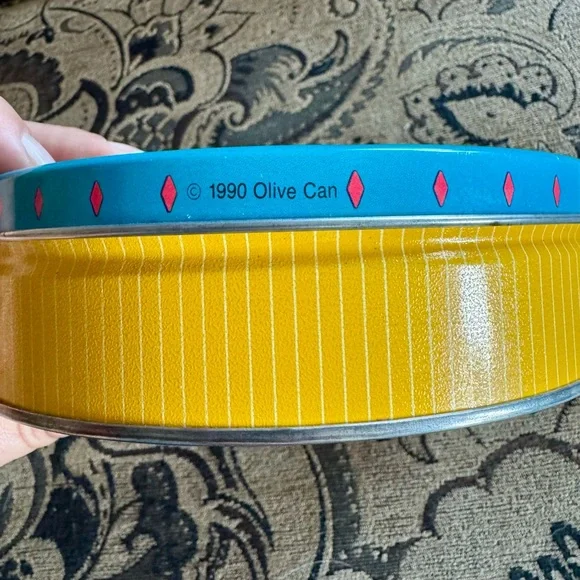 Colorful Windmill Design Storage Tin - Picture 5 of 7